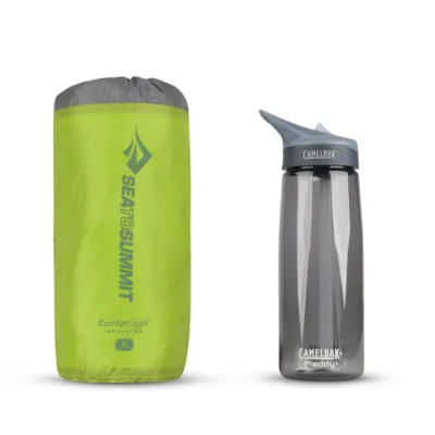 Надувний килимок Sea to Summit Comfort Light Insulated Mat 2020, 184х55х6.3см, Green (STS AMCLINS_R) - 4 - Robinzon.ua