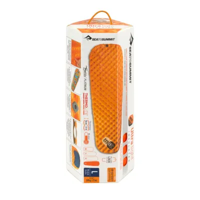 Надувной коврик Sea to Summit UltraLight Insulated Mat 2020, 198х64х5см, Orange (STS AMULINS_L) - 3 - Robinzon.ua
