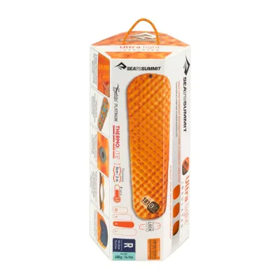 Надувний килимок Sea to Summit UltraLight Insulated Mat 2020, 183х55х5см, Orange (STS AMULINS_R) - 3 - Robinzon.ua