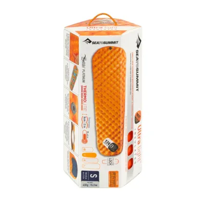 Надувний килимок Sea to Summit UltraLight Insulated Mat 2020, 168х55х5см, Orange (STS AMULINS_S) - 3 - Robinzon.ua