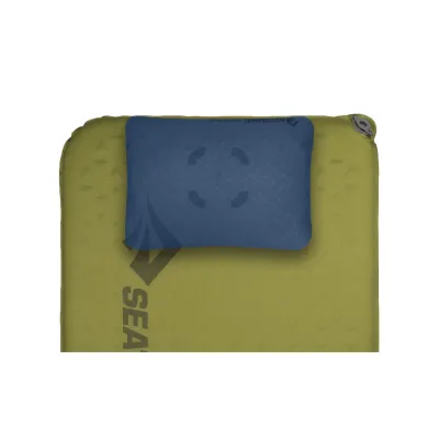 Самонадувающийся коврик Sea to Summit Camp Mat, 183х51х3.8см, Olive (STS AMSICMR) - 3 - Robinzon.ua