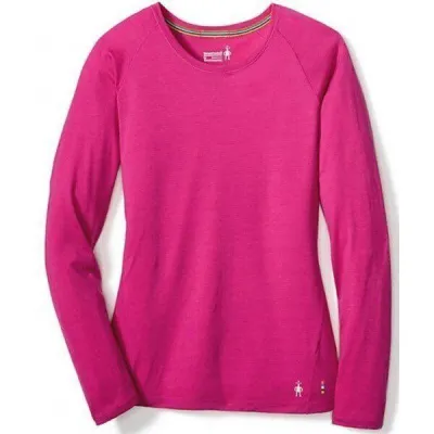 Термофутболка жіноча Smartwool Merino 150 Baselayer Pattern Long Sleeve Potion Pink, р.XL (SW 17256.906-XL) - 2 - Robinzon.ua