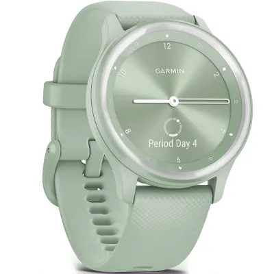 Фитнес часы Garmin vivomove Sport Cool Mint с силиконовым ремешком 010-02566-03 - 1 Фитнес часы Garmin vivomove Sport Cool Mint с силиконовым ремешком 010-02566-03 - 1 - Robinzon.ua