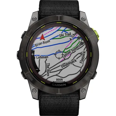 Спортивные часы Garmin Enduro 2 с черным нейлоновым ремешком 010-02754-01 - 6 - Robinzon.ua