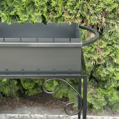 Мангал Mzavod Гефест на 15 шампурів 3мм на дровниці - 4 Мангал Mzavod Гефест на 15 шампурів 3мм на дровниці - 4 - Robinzon.ua