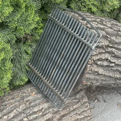 Универсальная стальная решетка-гриль Mzavod с ручками 520х320мм - 2 - Robinzon.ua