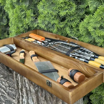 Подарочный набор Mzavod Мастер BBQ темный - 2 - Robinzon.ua