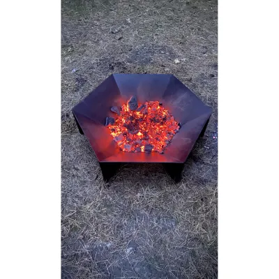 Костровая чаша Mzavod Аура 100х100х30см 4мм - 2 - Robinzon.ua