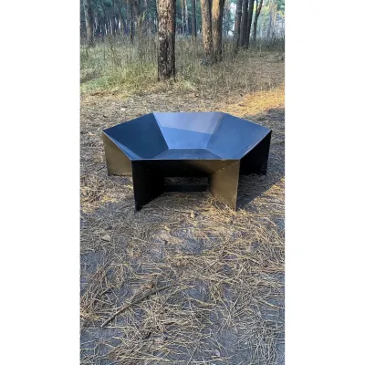 Костровая чаша Mzavod Аура 100х100х30см 4мм - 3 - Robinzon.ua