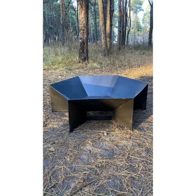 Костровая чаша Mzavod Аура 100х100х30см 4мм - 4 - Robinzon.ua