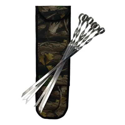 Шампур Mzavod сталевий 470х10х1.5мм - 3 - Robinzon.ua