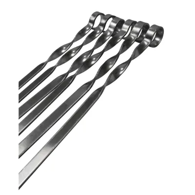 Шампур Mzavod сталевий 560х12х3мм - 3 - Robinzon.ua