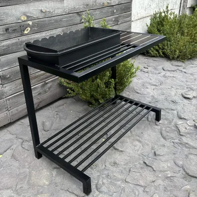 Мангал Mzavod Локі на 9 шампурів 4мм в стилі LOFT - 1 - Robinzon.ua