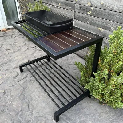 Мангал Mzavod Локі на 9 шампурів 4мм в стилі LOFT - 5 - Robinzon.ua