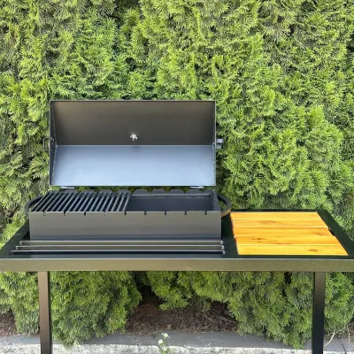 Мангал-барбекю Mzavod Локи на 9 шампуров 4мм в стиле LOFT - 6 - Robinzon.ua