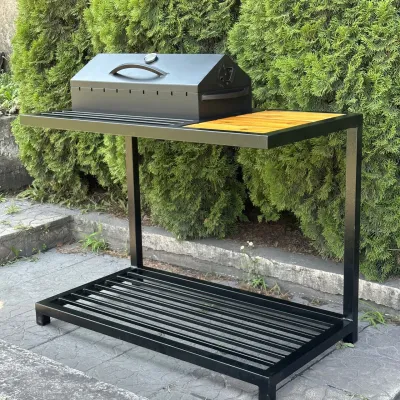 Мангал-барбекю Mzavod Локи на 9 шампуров 4мм в стиле LOFT - 1 - Robinzon.ua