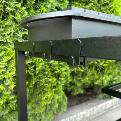 Мангал Mzavod Один на 9 шампуров 4мм в стиле LOFT - 3 - Robinzon.ua