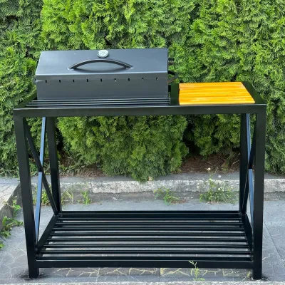 Мангал-барбекю Mzavod Тор на 9 шампуров 4мм в стиле LOFT - 2 - Robinzon.ua