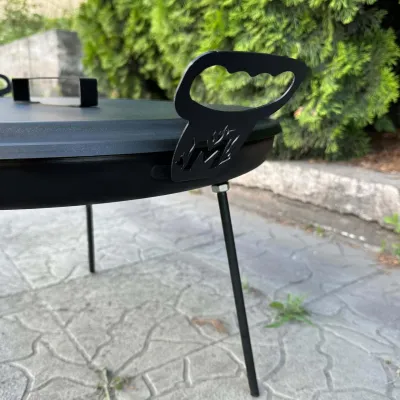 Сковорода з диску Mzavod Фрея 50см з кришкою - 3 Сковорода з диску Mzavod Фрея 50см з кришкою - 3 - Robinzon.ua