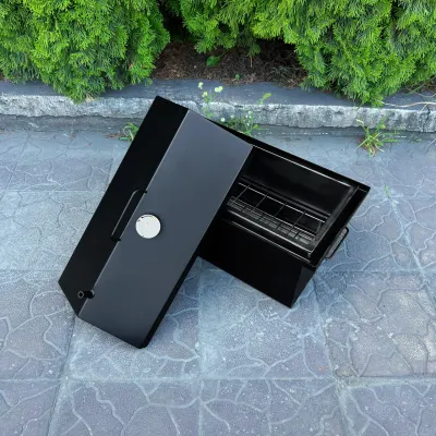 Коптильня Mzavod Ісіда на 27л 2мм з термометром - 4 Коптильня Mzavod Ісіда на 27л 2мм з термометром - 4 - Robinzon.ua