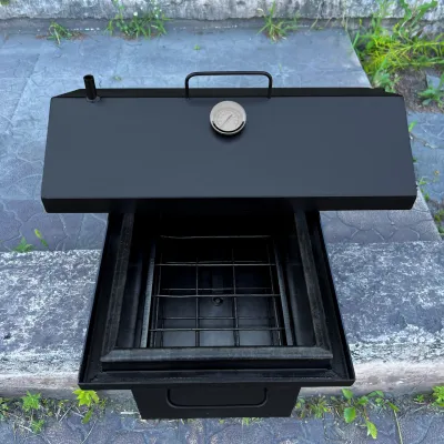 Коптильня Mzavod Ісіда на 39л 2мм з термометром - 2 Коптильня Mzavod Ісіда на 39л 2мм з термометром - 2 - Robinzon.ua