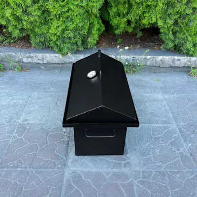 Коптильня Mzavod Ісіда на 39л 2мм з термометром - 4 Коптильня Mzavod Ісіда на 39л 2мм з термометром - 4 - Robinzon.ua