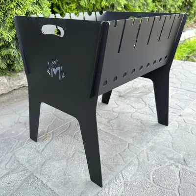 Розбірний мангал Mzavod Фенікс на 6 шампурів 2мм - 4 - Robinzon.ua