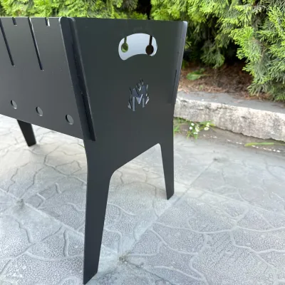 Розбірний мангал Mzavod Фенікс на 8 шампурів 2мм - 5 - Robinzon.ua