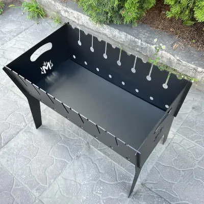 Розбірний мангал Mzavod Фенікс на 8 шампурів 3мм - 2 - Robinzon.ua