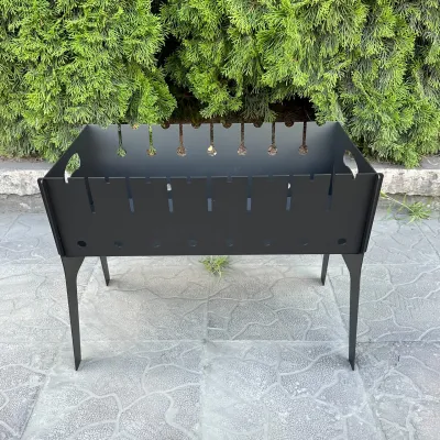 Розбірний мангал Mzavod Фенікс на 8 шампурів 3мм - 3 - Robinzon.ua