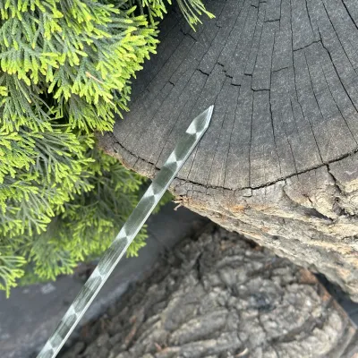 Шампур Mzavod с деревянной ручкой 630х12х3мм светлый - 2 Шампур Mzavod с деревянной ручкой 630х12х3мм светлый - 2 - Robinzon.ua