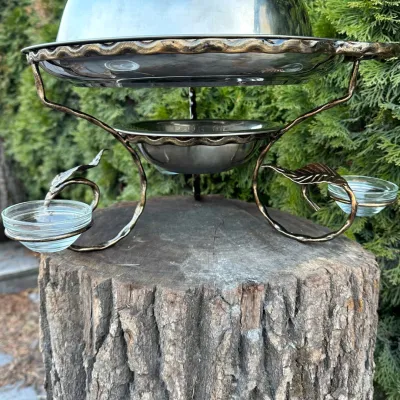 Садж для мяса Mzavod 36см с 3 соусницами - 2 - Robinzon.ua