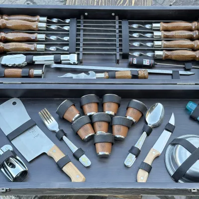 Подарочный набор Mzavod Магнат темная текстура - 3 - Robinzon.ua