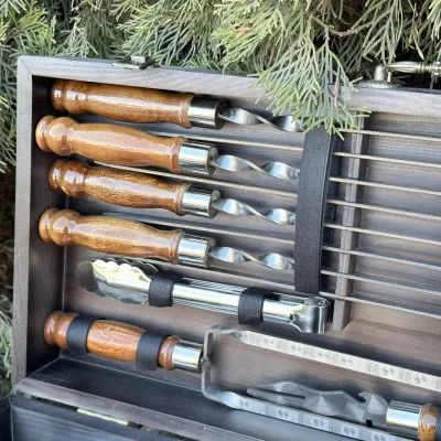 Подарочный набор Mzavod Магнат темная текстура - 4 - Robinzon.ua