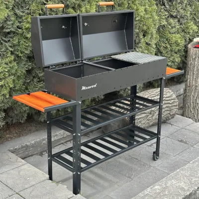 Мангал-барбекю Mzavod Гелиос на 15 шампуров 4мм - 3 - Robinzon.ua