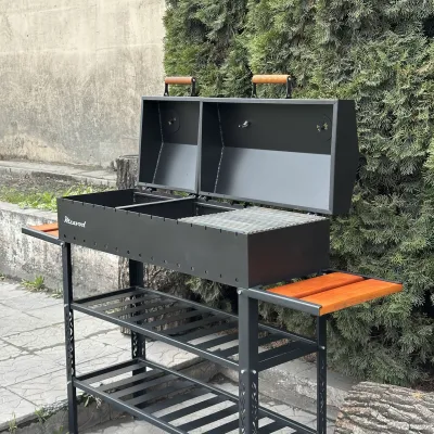 Мангал-барбекю Mzavod Гелиос на 15 шампуров 4мм - 6 - Robinzon.ua