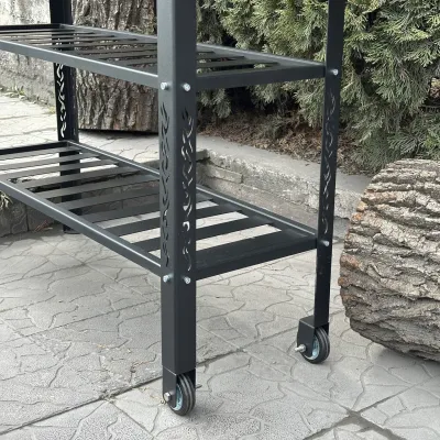 Мангал-барбекю Mzavod Гелиос на 15 шампуров 4мм - 7 - Robinzon.ua