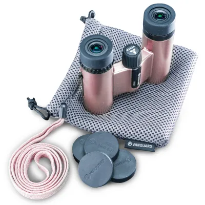 Бінокль Vanguard Vesta Compact 10x21 WP Rose Gold (Vesta 1021 Rose) - 2 - Robinzon.ua