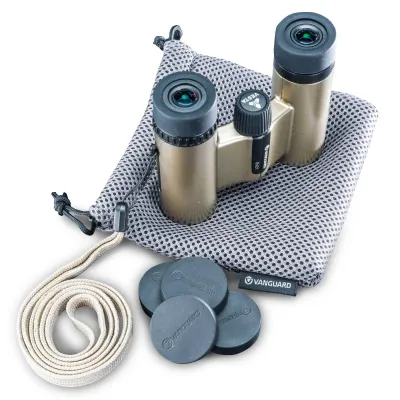 Бінокль Vanguard Vesta Compact 8x21 WP Champagne (Vesta 8210 Cham) - 6 - Robinzon.ua