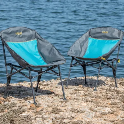 Кресло раскладное Uquip Comfy Blue/Grey (244011) - 1 - Robinzon.ua