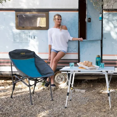 Кресло раскладное Uquip Comfy Blue/Grey (244011) - 6 - Robinzon.ua