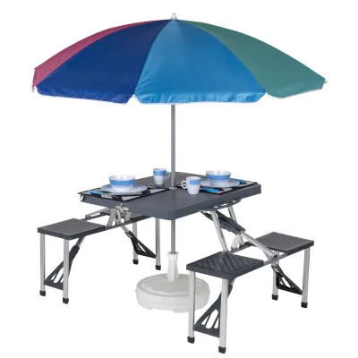 Стіл Bo-Camp Basic Grey (1404374) - 2 - Robinzon.ua