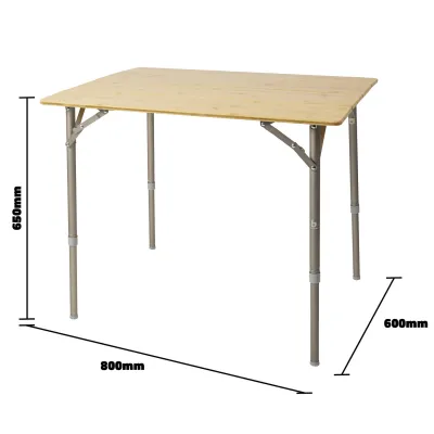 Стіл Bo-Camp Suffolk 80x60 cm Brown (1404650) - 4 - Robinzon.ua