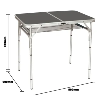 Стіл Bo-Camp Case Model 90x60 cm Grey (1404393) - 1 - Robinzon.ua