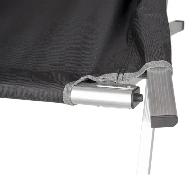 Ліжко розкладне Bo-Camp Single XL Black (1304488) - 2 - Robinzon.ua