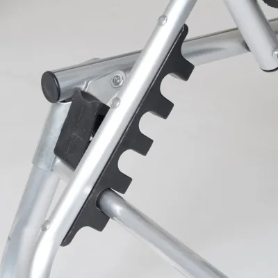 Кровать раскладная Bo-Camp Sun Lounger With Sunscreen 5 Positions Black (1304460) - 4 - Robinzon.ua