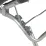 Ліжко розкладне Bo-Camp Sun Lounger 3 Positions Anthracite (1304480) - 2 - Robinzon.ua
