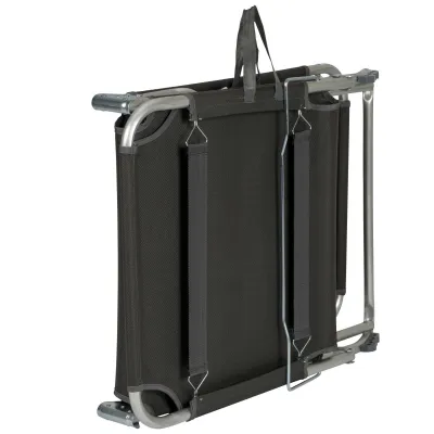Ліжко розкладне Bo-Camp Sun Lounger 3 Positions Anthracite (1304480) - 3 - Robinzon.ua