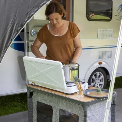 Кухня кемпінгова Bo-Camp Hampton Anthracite (1593655) - 5 - Robinzon.ua