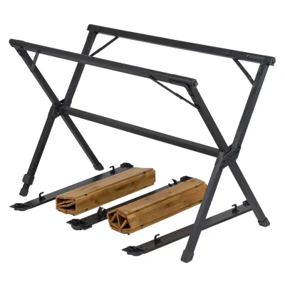 Стіл Bo-Camp Maryland L 111x72 cm Brown (1404642) - 4 Стіл Bo-Camp Maryland L 111x72 cm Brown (1404642) - 4 - Robinzon.ua